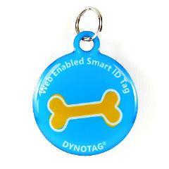 Super Pet Tag - Polymer Coated Stainless Steel, PLAY series: "Big Bone!"