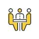 Emergency response collaboration icon